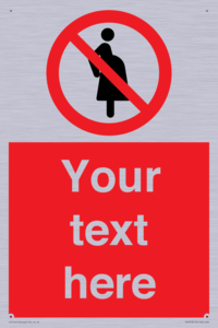 Custom prohibition not for pregnant women